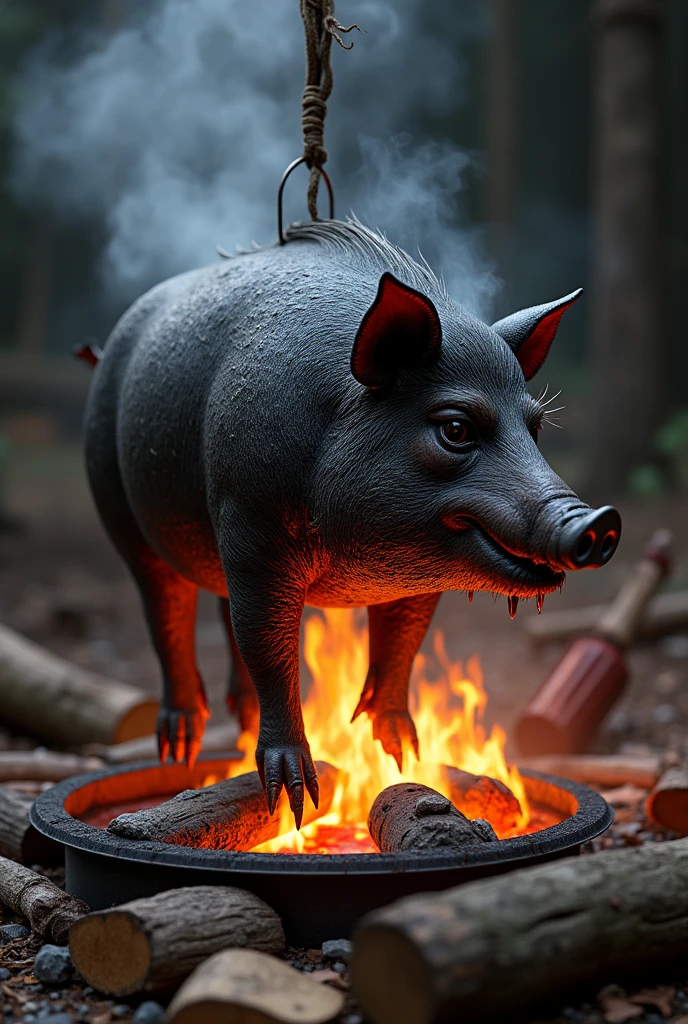 Smoking Pig