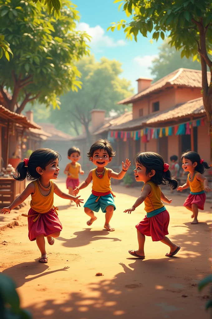 Indian village play ground