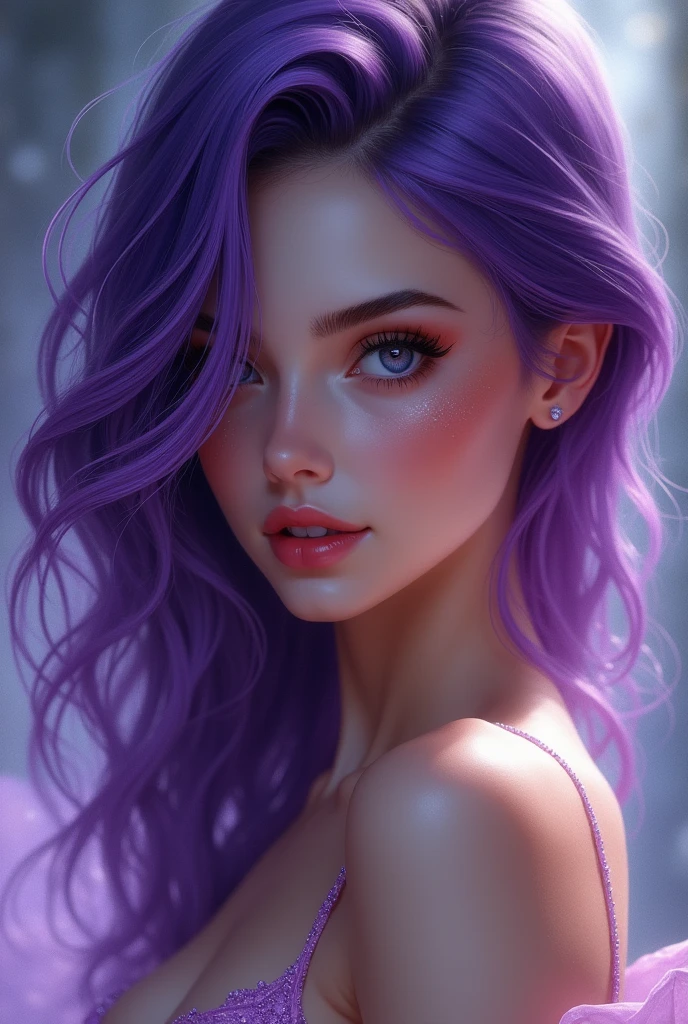 Vibrant colors, flou artistique, light leaks, Ambiance onirique, experimental charm, attrait nostalgique BREAK color field painting, Large expanses of colour, expressionnisme abstrait, audacieux teintes, emotional impact, atmospheric depth, approche minimaliste BREAK, Une belle fille, UHD (ultra details) Regarder le spectateur en tenue de ville de style hip-hop, different, colourfull, long, Highly colored hair 🌈, dark garments, White stardust on dark parts, absurdes, high resolucion, Ultra detailded, (1fille : 1.3), Vibrant colors, flou artistique, light leaks, Ambiance onirique,