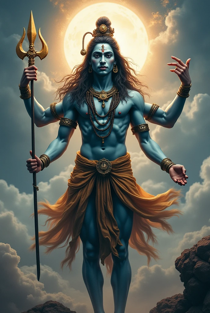 Create lord shiva with my face