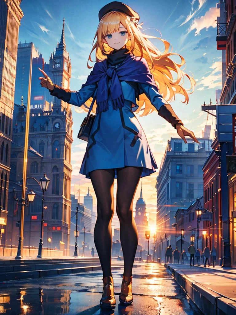 A huge city in the sky