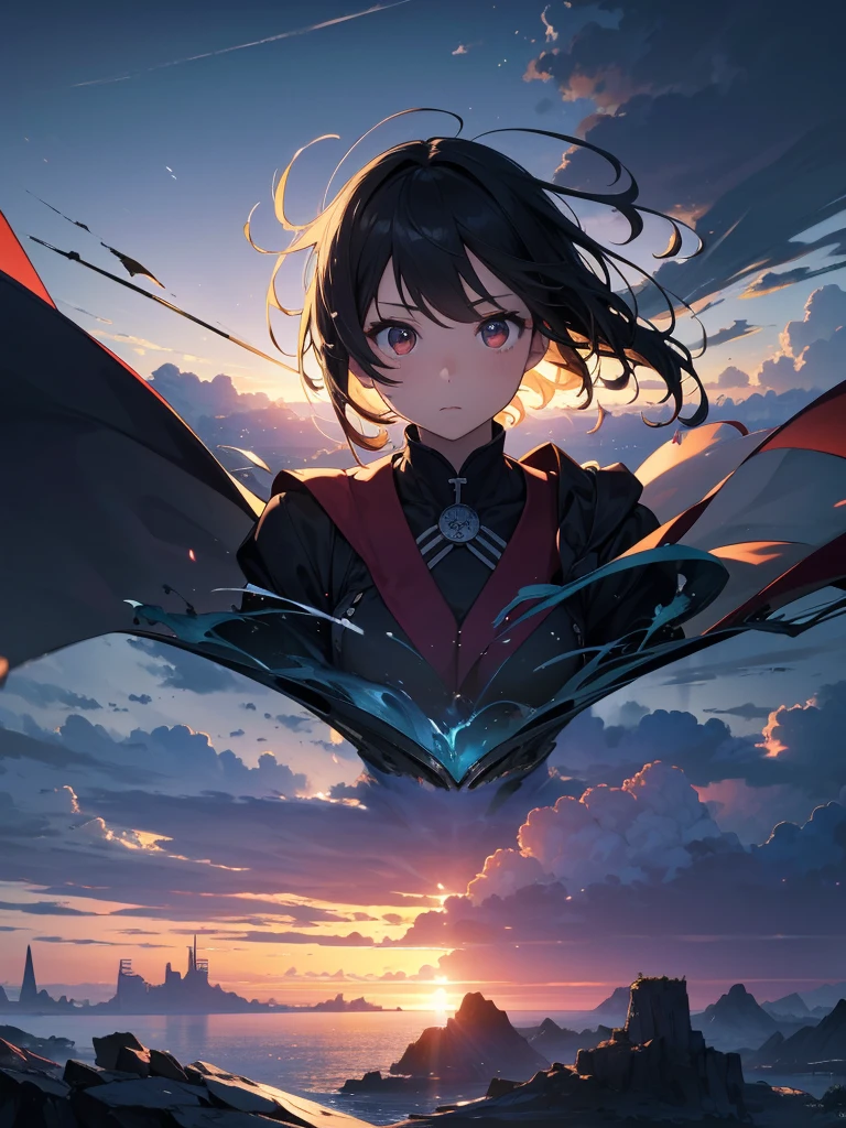 score_9, score_8_superior, score_7_superior, score_6_superior, score_5_superior, masterpiece, Highest quality, Intricate details, Sharp focus, Super detailed, null, (null飛ぶ島:1.2), null, cloud, Fantasy Landscape, Mysterious,
nullに浮かぶ巨大な都市, cloudのsuperiorの町, Floating School City, you can see the horizon, There's a city below,1people々, Purple eyes, Blonde