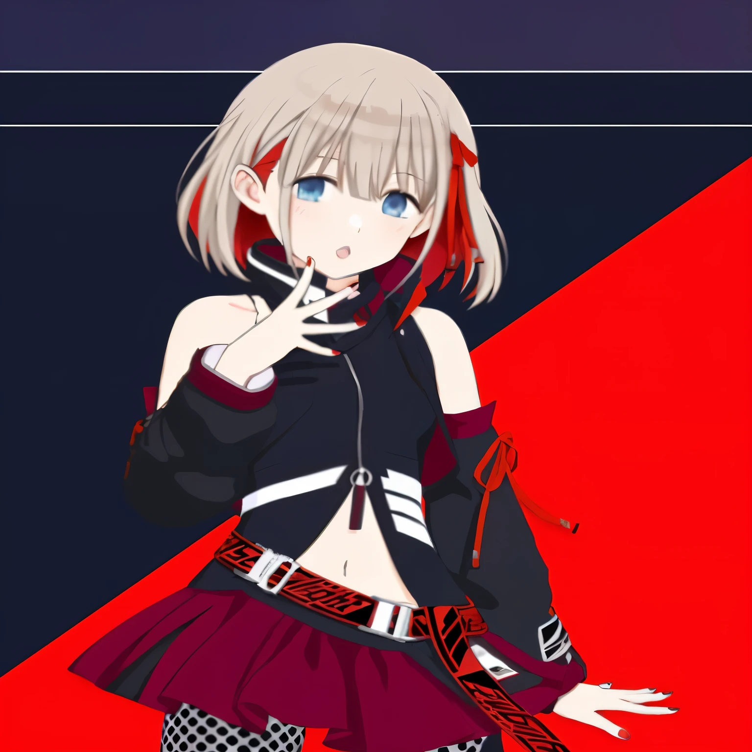 (Clear image)、Anime with red hair and black outfit posing for a photo, Anime Style 4 k, Best anime 4k konachan wallpaper, Anime Style. 8k, Portrait of a woman like Leol, Anime Moe Art Style, Kantai Collection Style, flat Anime Style, Anime Style like fate/Stay Night, Anime Style character, Girls Frontline Style, Shu