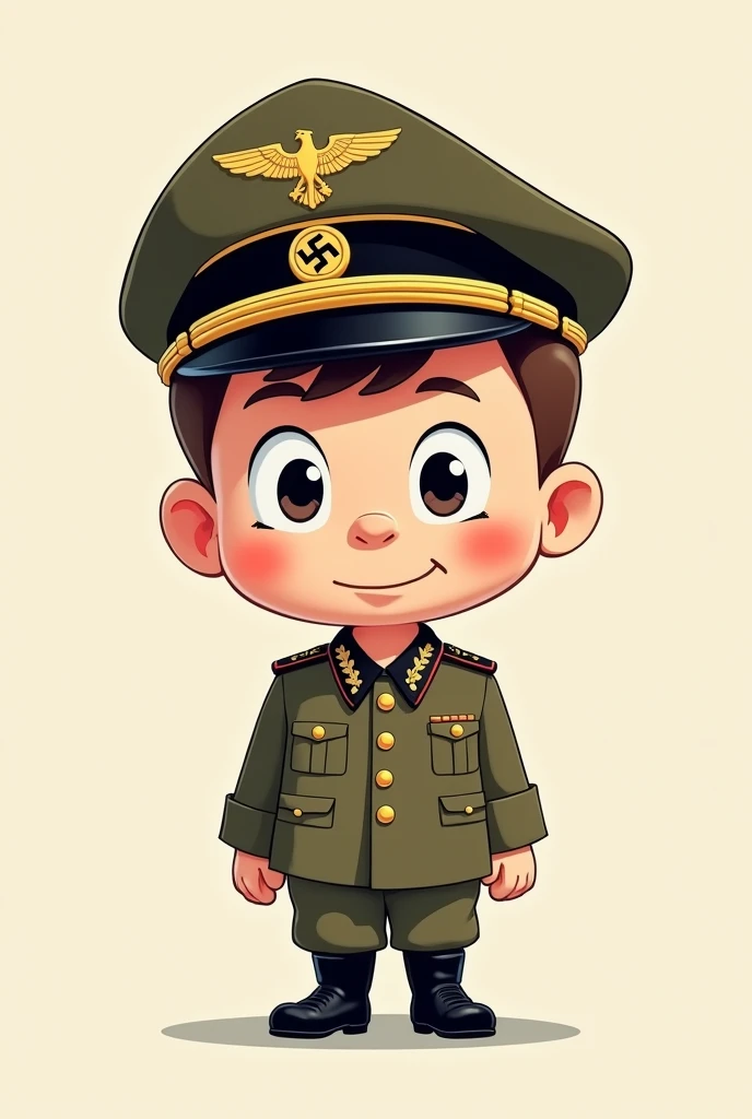 German soldier, hat,chibi