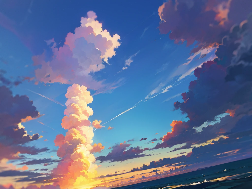 nullに浮かぶ巨大な都市, cloudのsuperiorの町, Floating School City, you can see the horizon, There's a city below,1people々, Purple eyes, Blonde,score_9, score_8_superior, score_7_superior, score_6_superior, score_5_superior, masterpiece, Highest quality, Intricate details, Sharp focus, Super detailed, null, (null飛ぶ島:1.2), null, cloud, Fantasy Landscape,