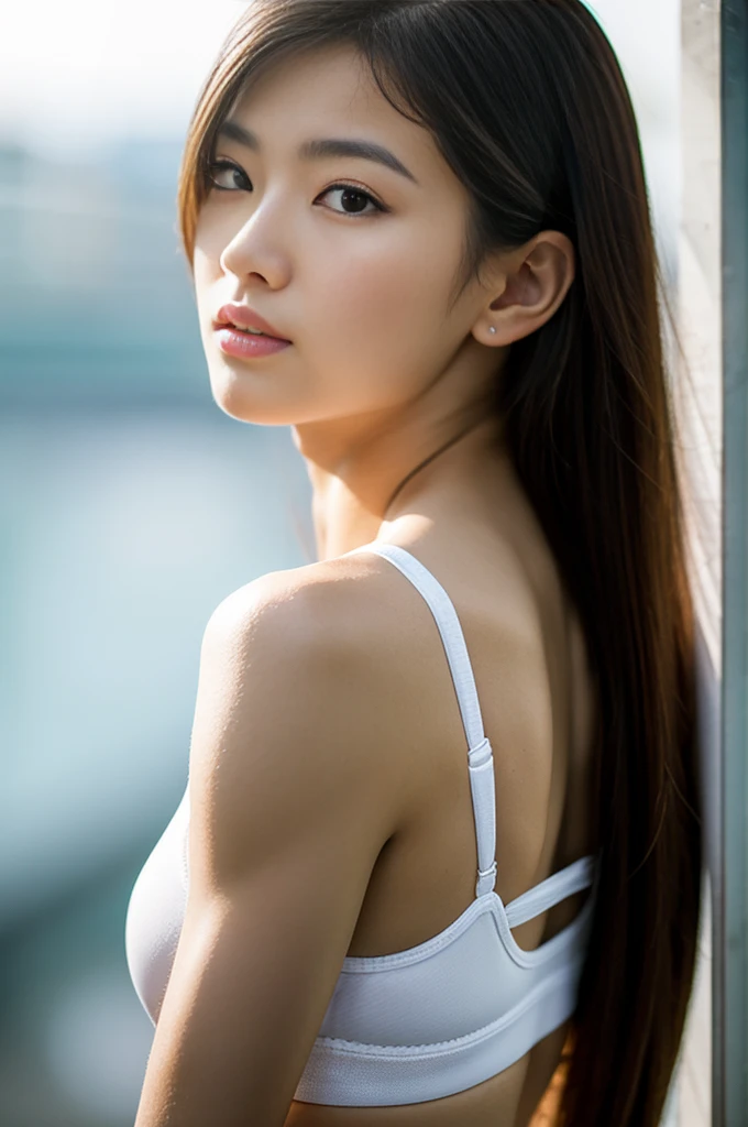 16K,Ultra HD,Beautiful Athletes,model,Very tall body,Elongated face,Thong