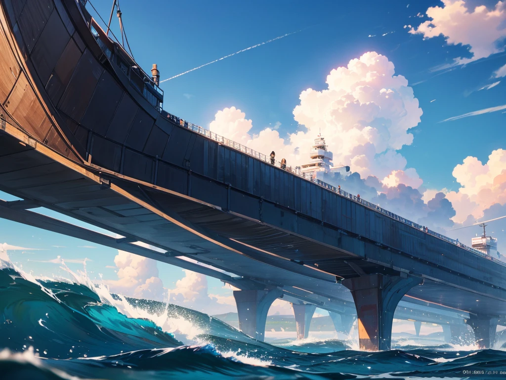 入道cloudの中に浮かぶ巨大な都市, cloudのsuperiorの町, Floating School City, you can see the horizon, There&#39;s a city below,　 Purple eyes, Blonde,score_9, score_8_superior, score_7_superior, score_6_superior, score_5_superior, masterpiece, Highest quality, Intricate details, Sharp focus, Super detailed, null, (null飛ぶ島:1.2), null, cloud, Fantasy Landscape,