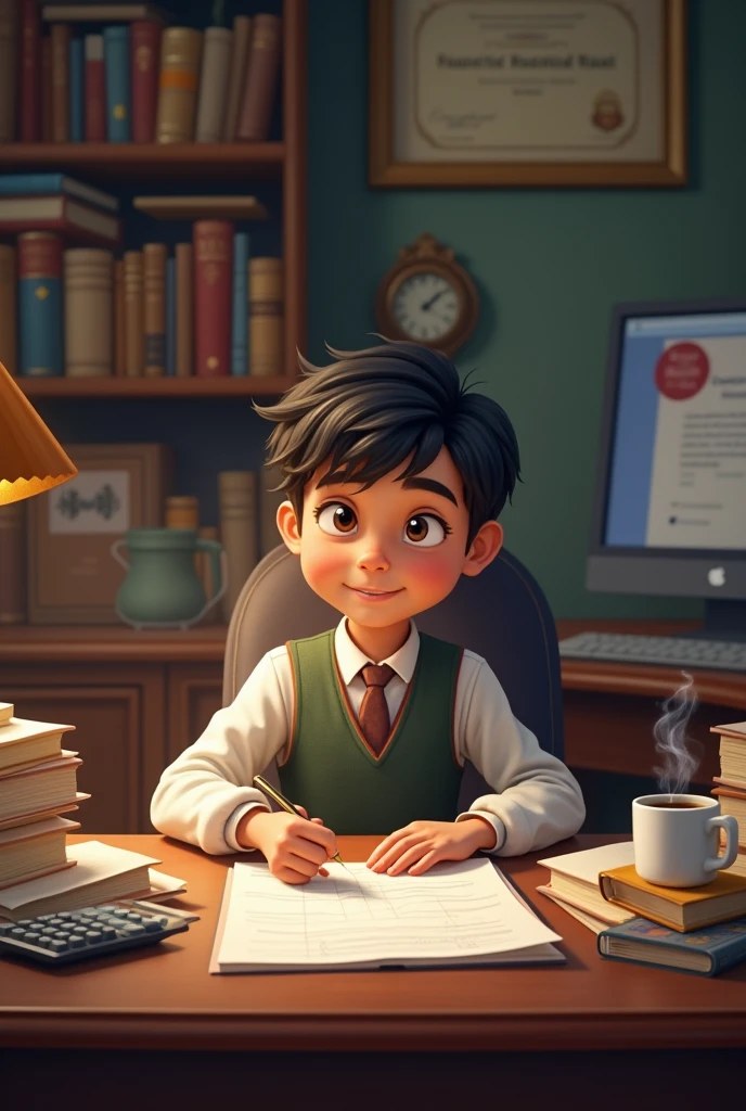 A boy to becoming chartered Accountant 