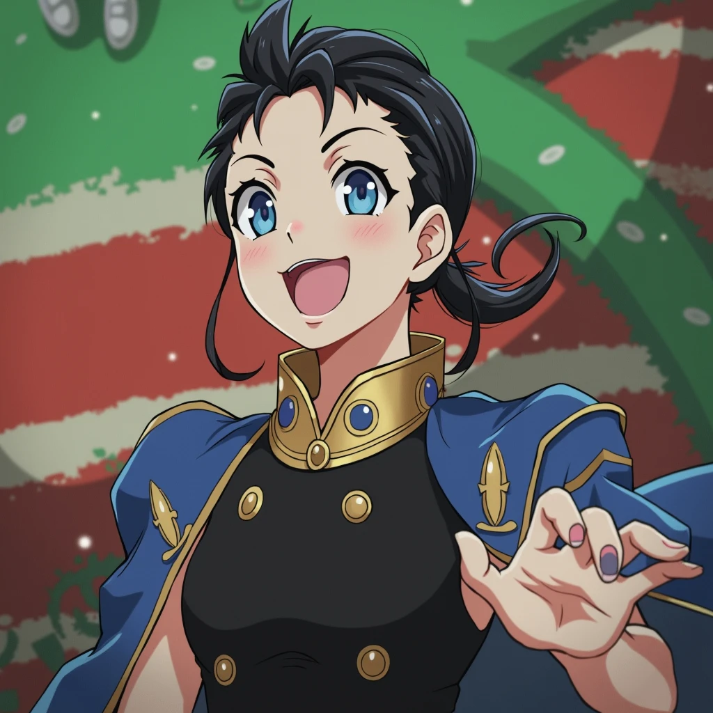 Generate anime of this picture