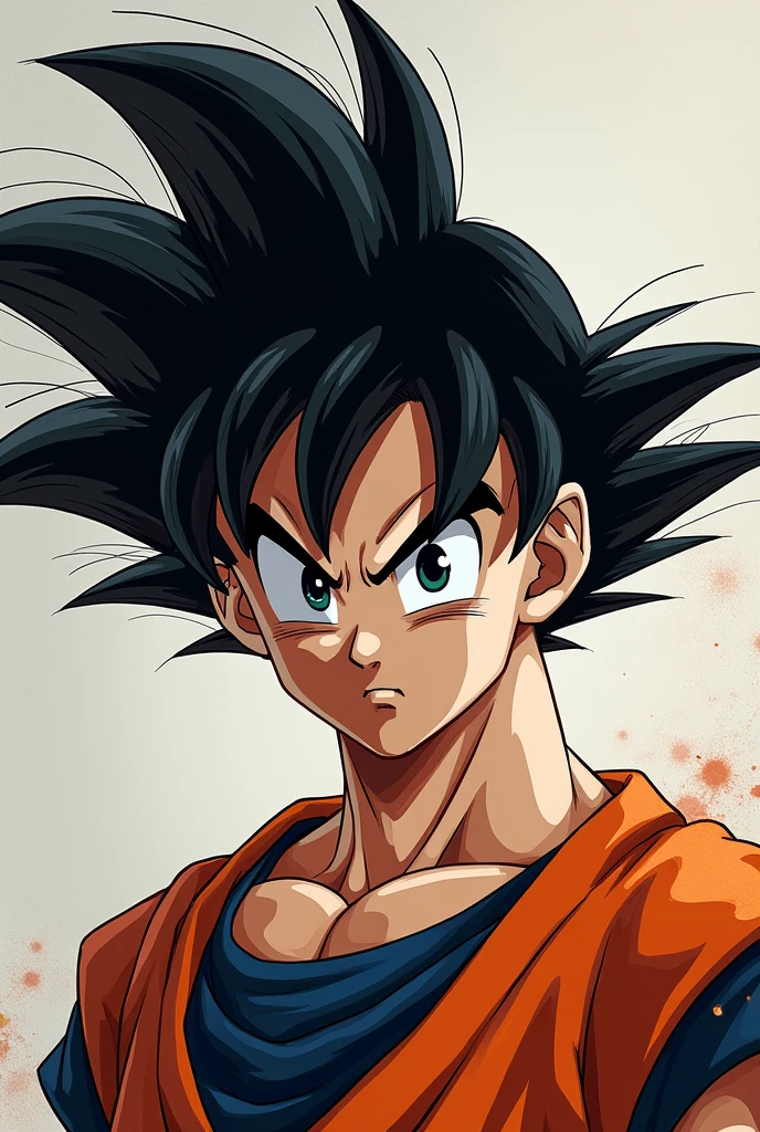 Goku hair with EEE hidden