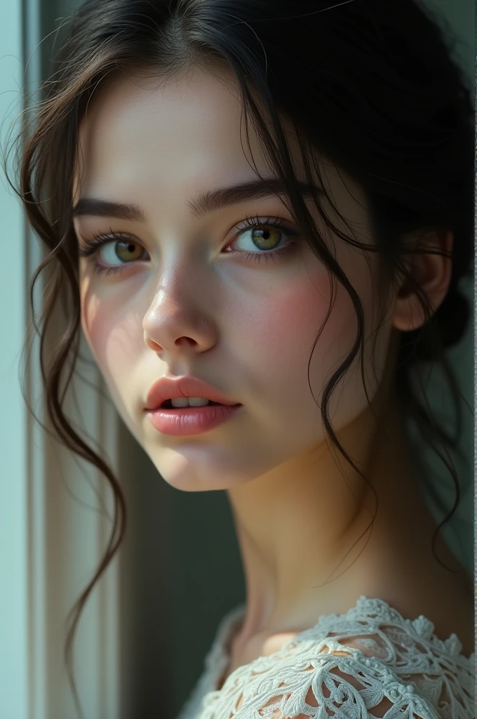 A woman