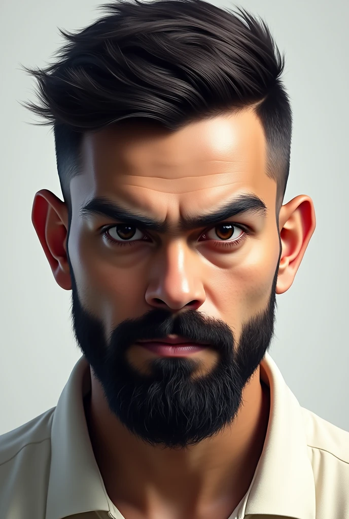 Vrat kholi cricketer image look like real