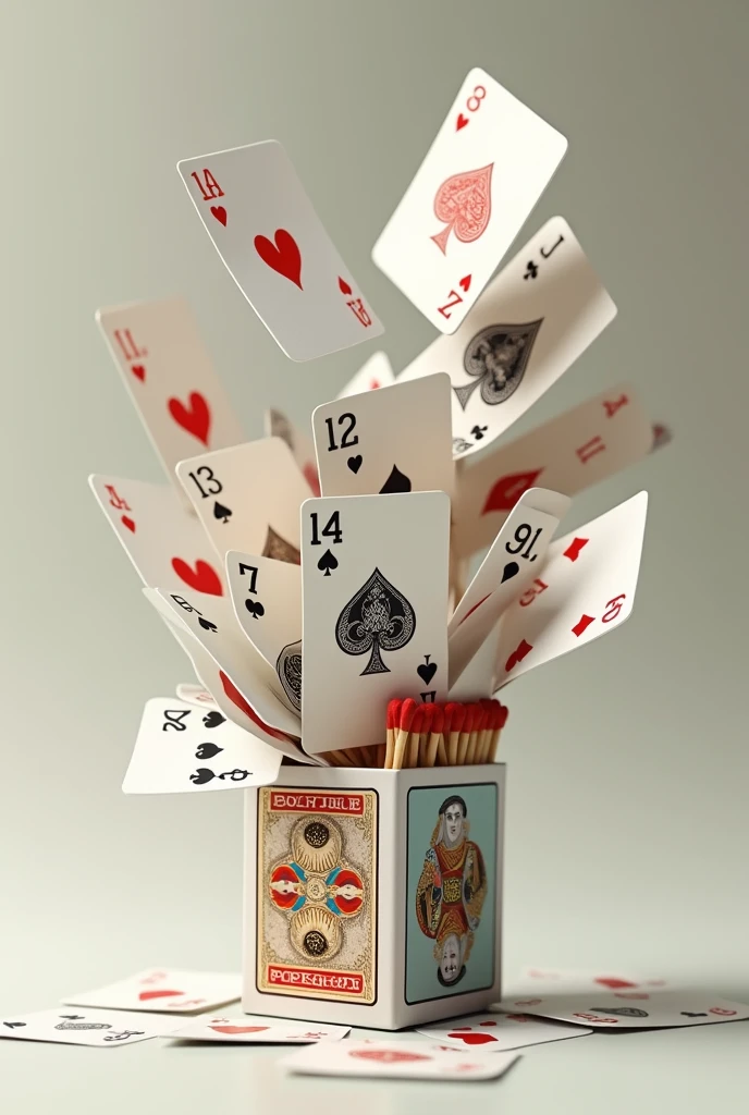 52 Playing card Matchbox
