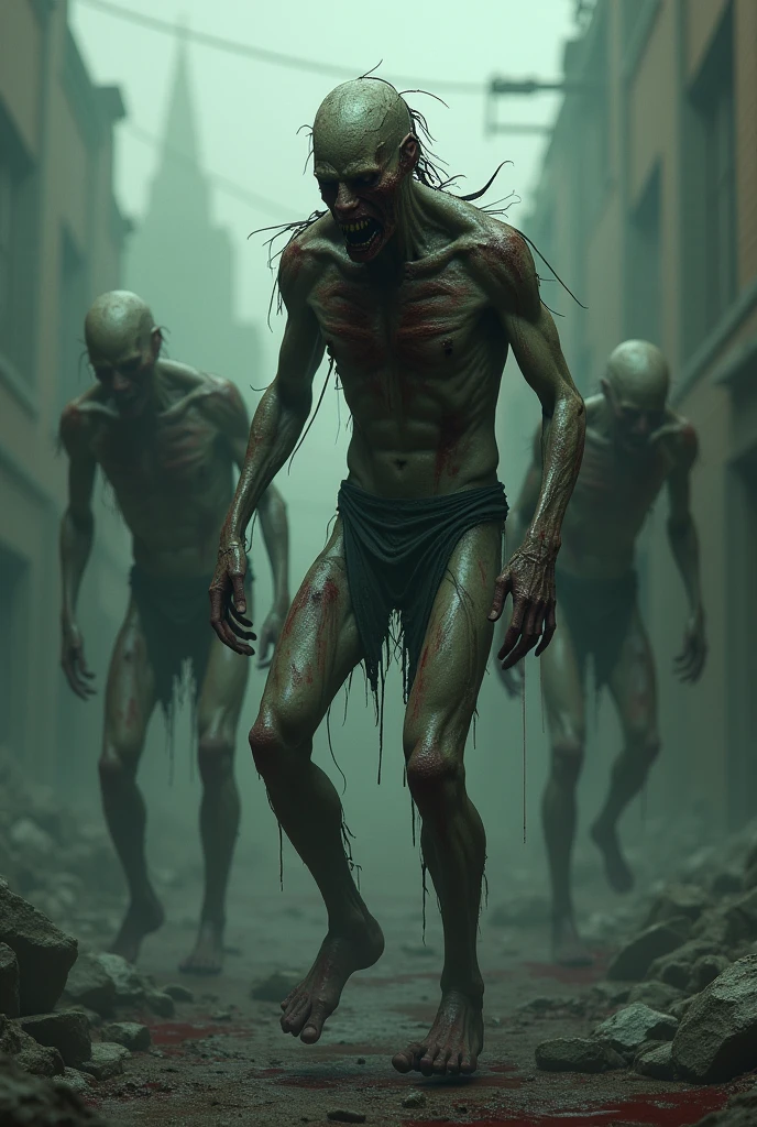 Biohazard infection horror image
