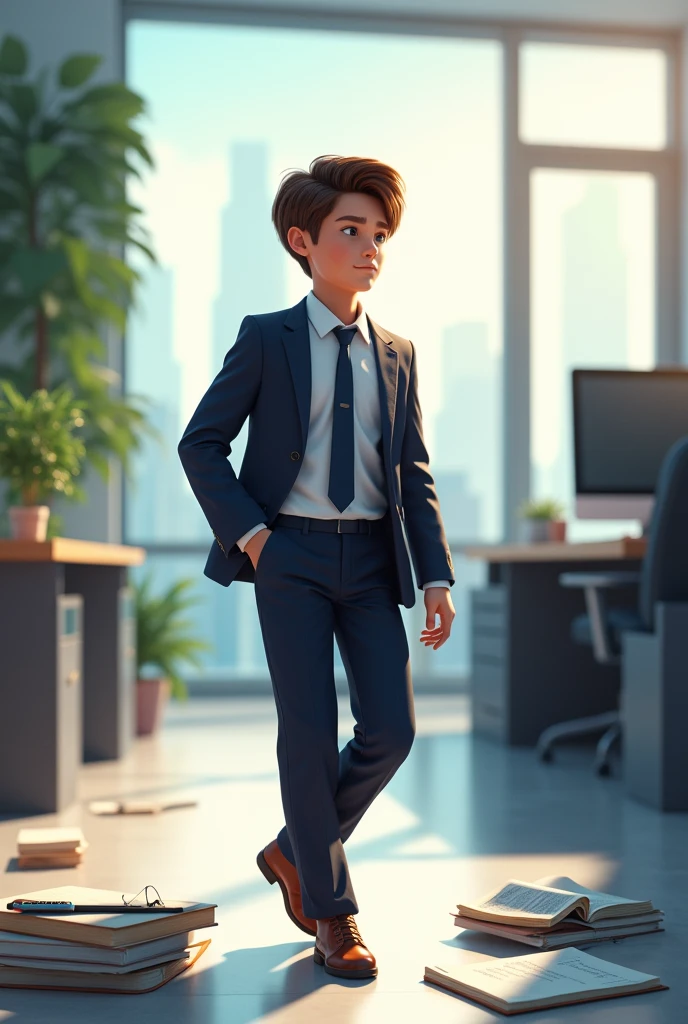 A boy becoming to Chartered Accountants