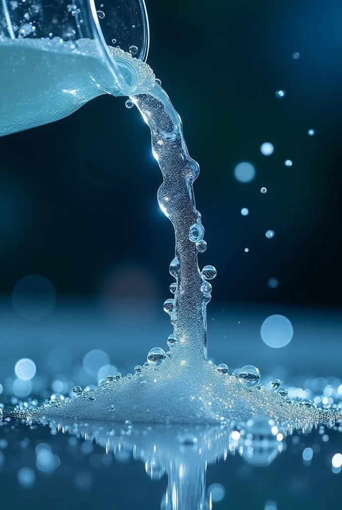 Sperm was poured on