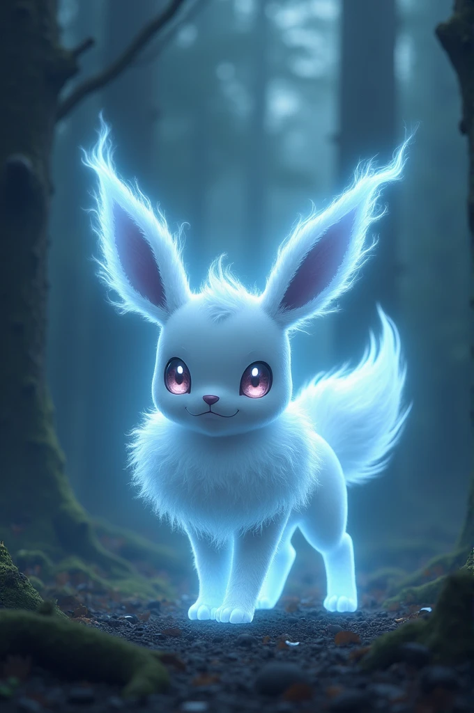 Please write down the ghost evolution of Eevee.