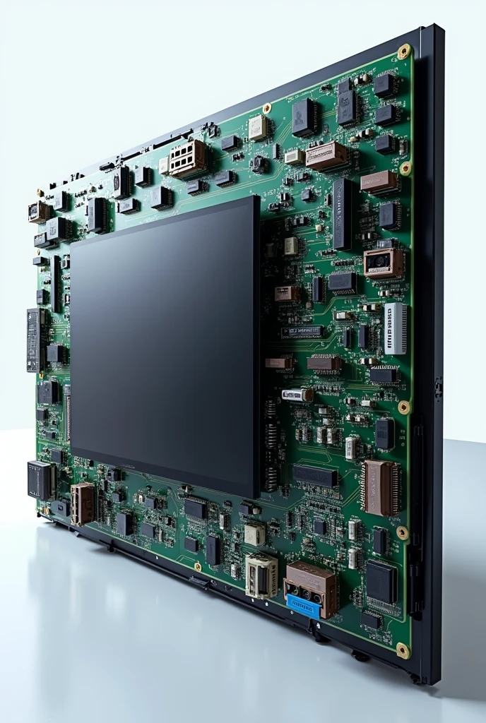 Make me an LCD TV with its components