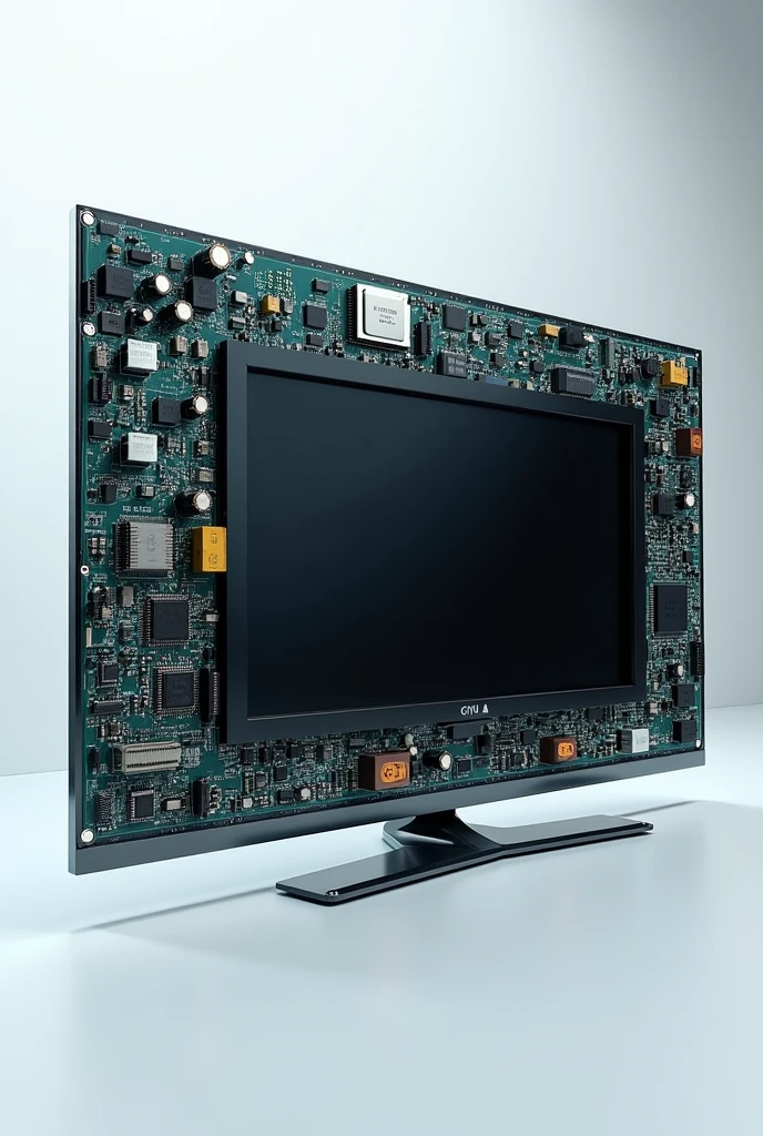 Make me an LCD TV with its components