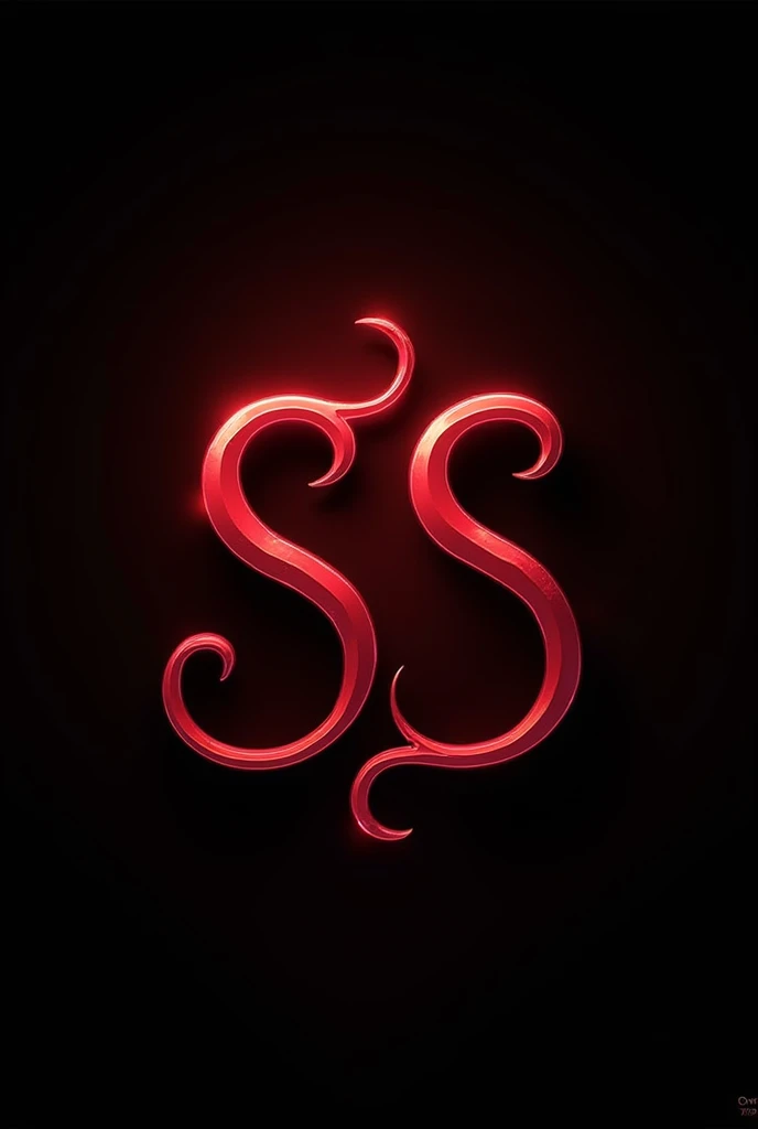 A logo for my sex shop, Use red and black colors that are elegant and sensual at the same time and that say “SSS” in the center and that are sexy and playful 