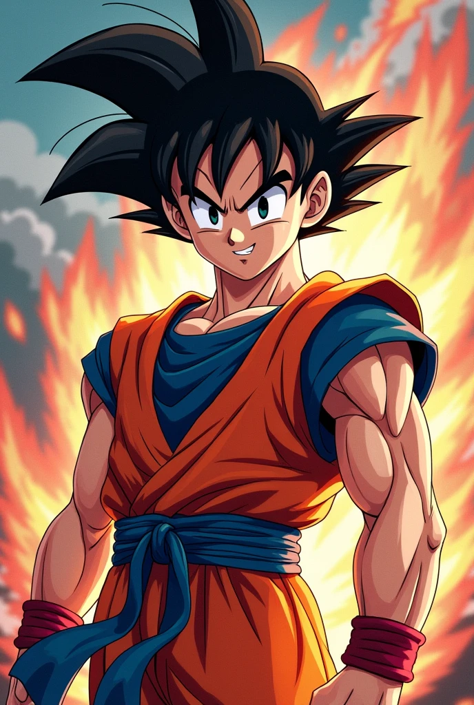 Crea a goku