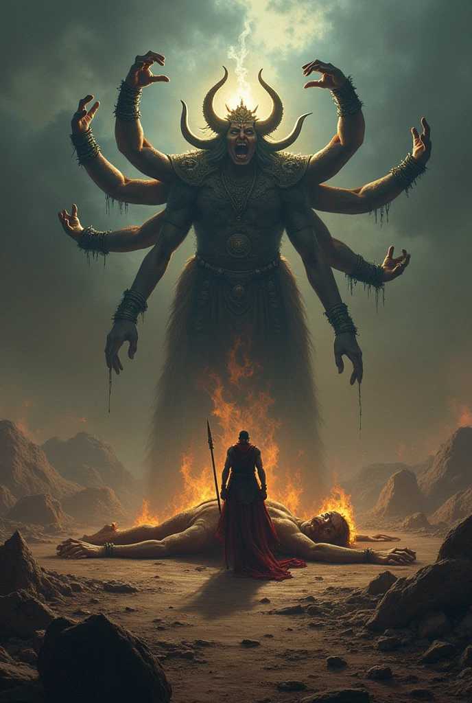 rawan death' and give lachchmana gyan
