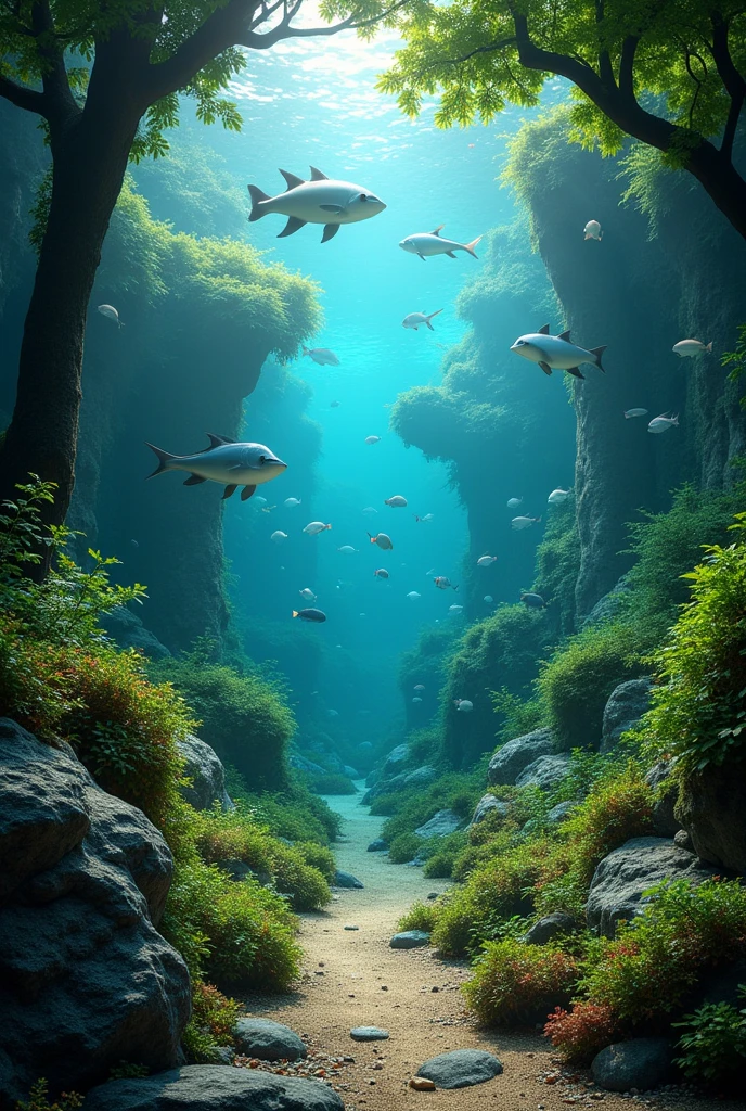 Aquarium landscaping,Forest View