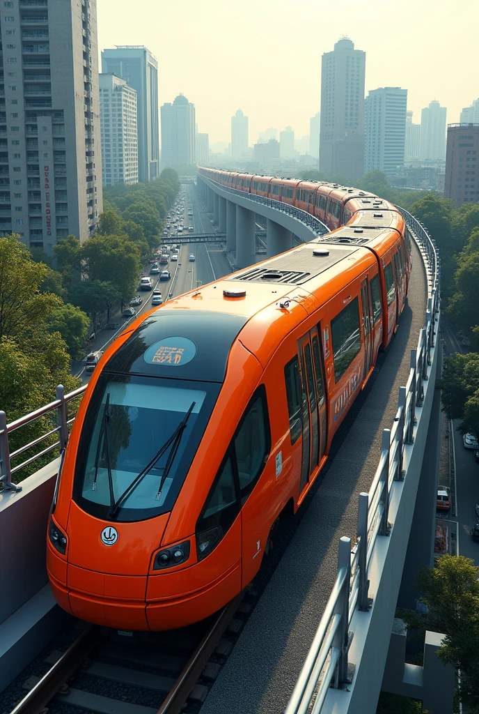 Imagine a metro from new Garia to airport of Kolkata orange line