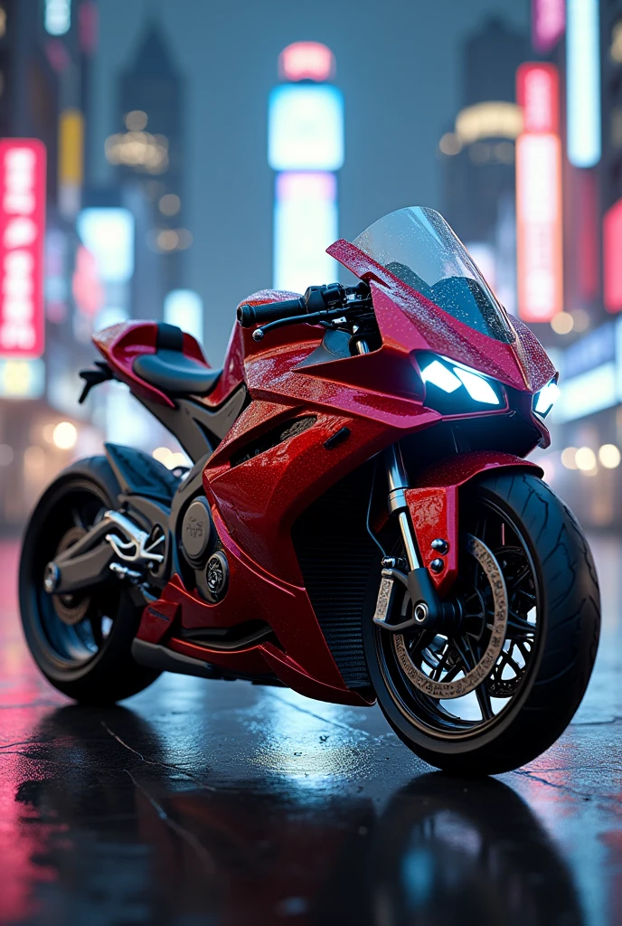 Ironman inspired motorcycle 
