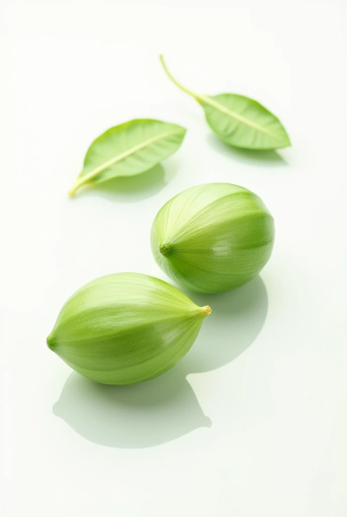 Create me an HD  image of light greenish coriander seeds with white background for advertising 