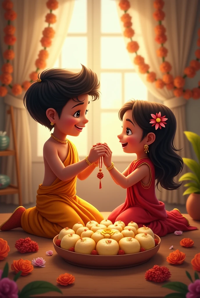 this raksha bandan celebrate with doodh peda