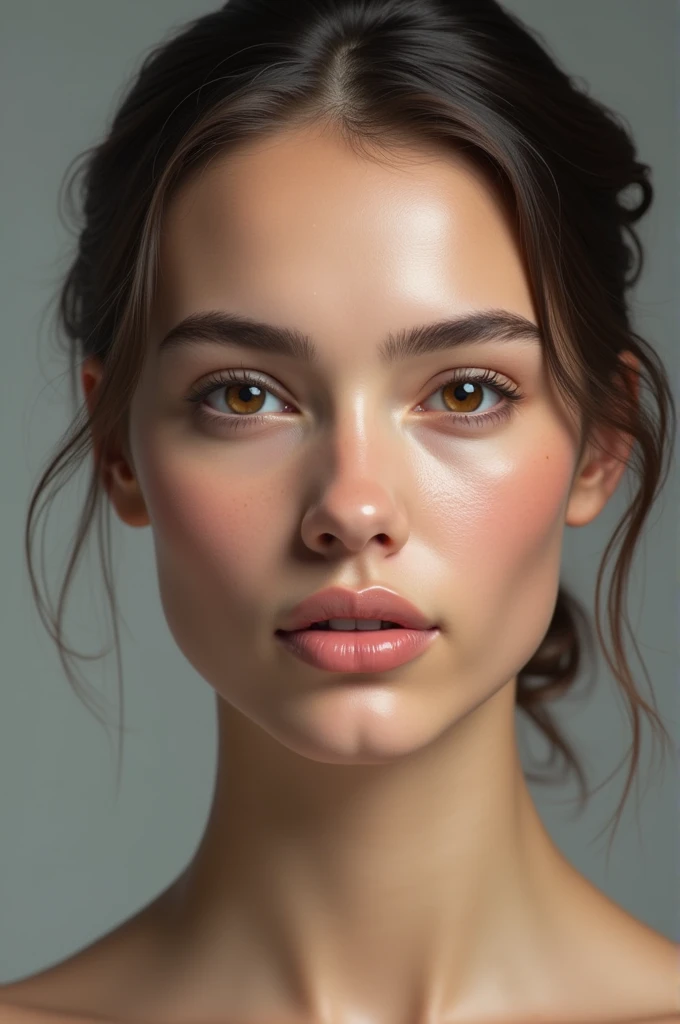 Haz. A human with a very perfect and aesthetic maxillofacial development