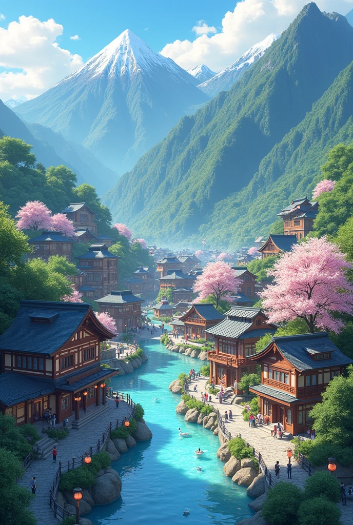 Hot Spring Town