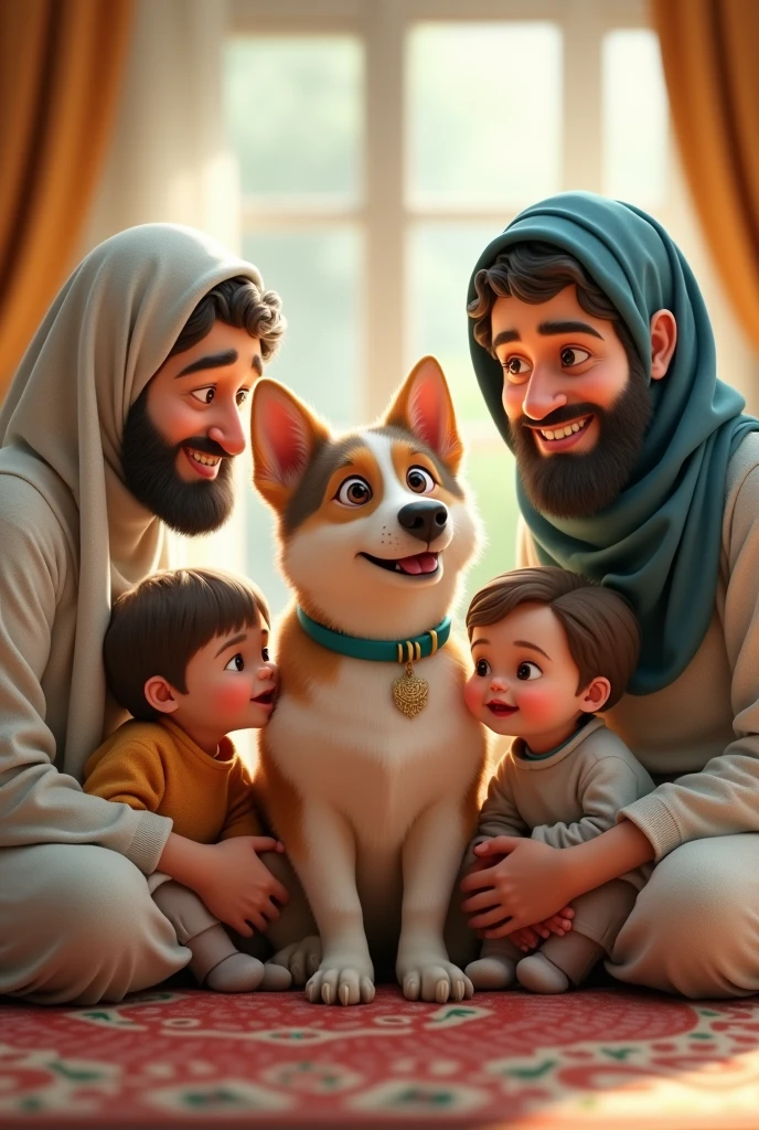 Dog having children with a Muslim homosexual 
