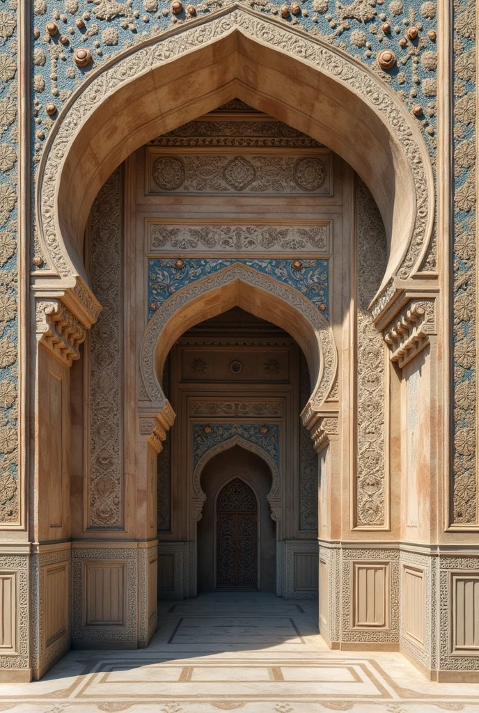 Difference between moorish Mosque and mughal mosque