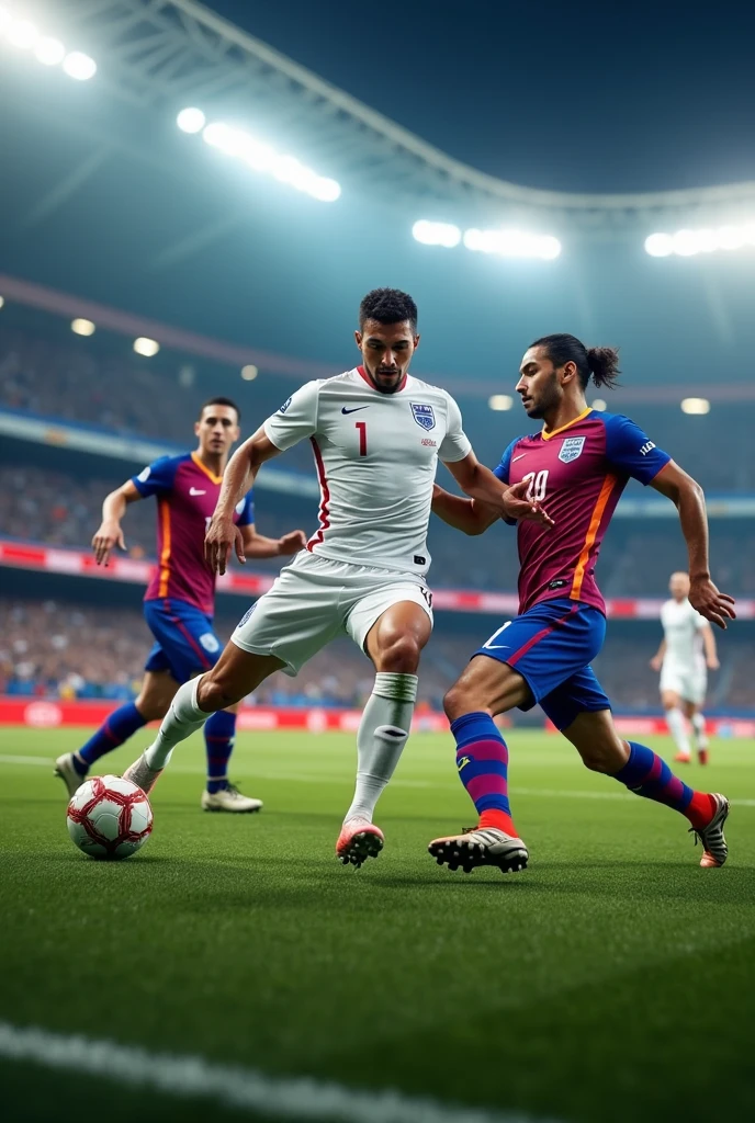 England football team meets Thailand national