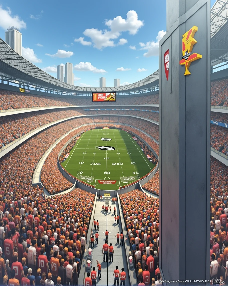 football stadium