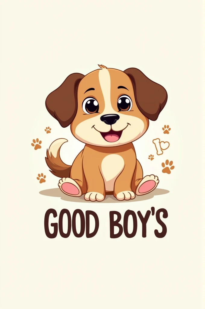 Logo for Facebook page it'named as GOOD BOY'S