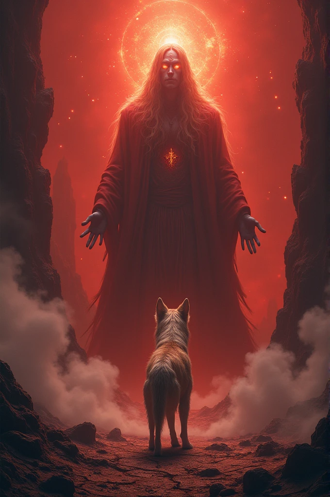The dog met God in hell.