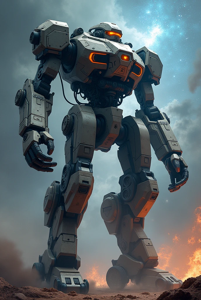 A mech bigger than the universe
