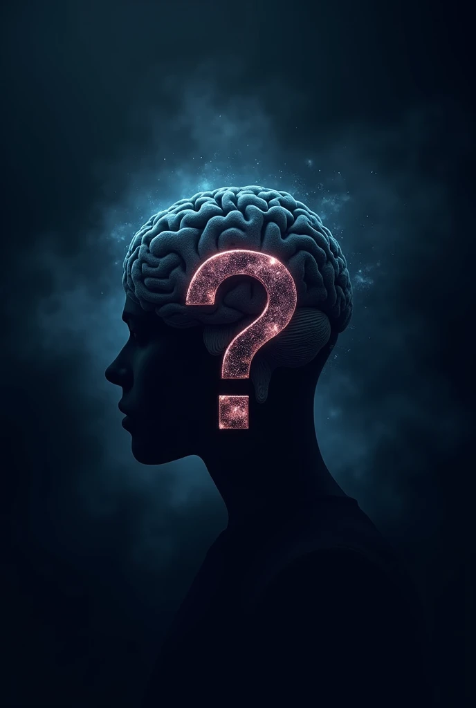 I want you to make a logo for my YouTube channel in the name of "Thinking Time with Muhammad Muneeb"
The logo should have some dark colors with human brain with a question mark showing curiosity