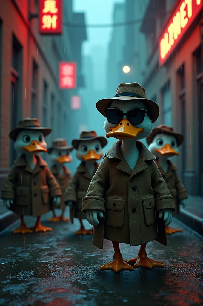 Suspicious Detective Ducks