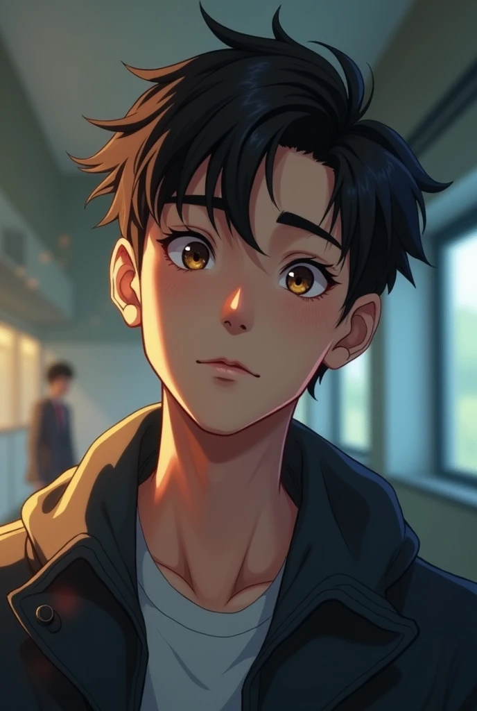 High school 、Handsome、I'm a little sick