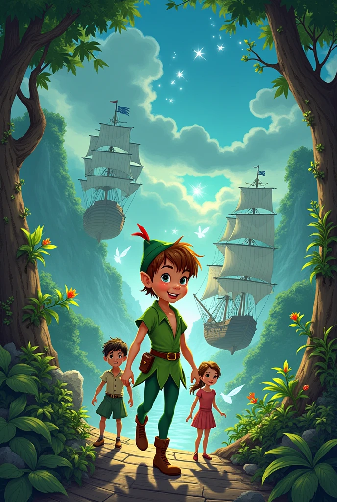 a peter pan comic