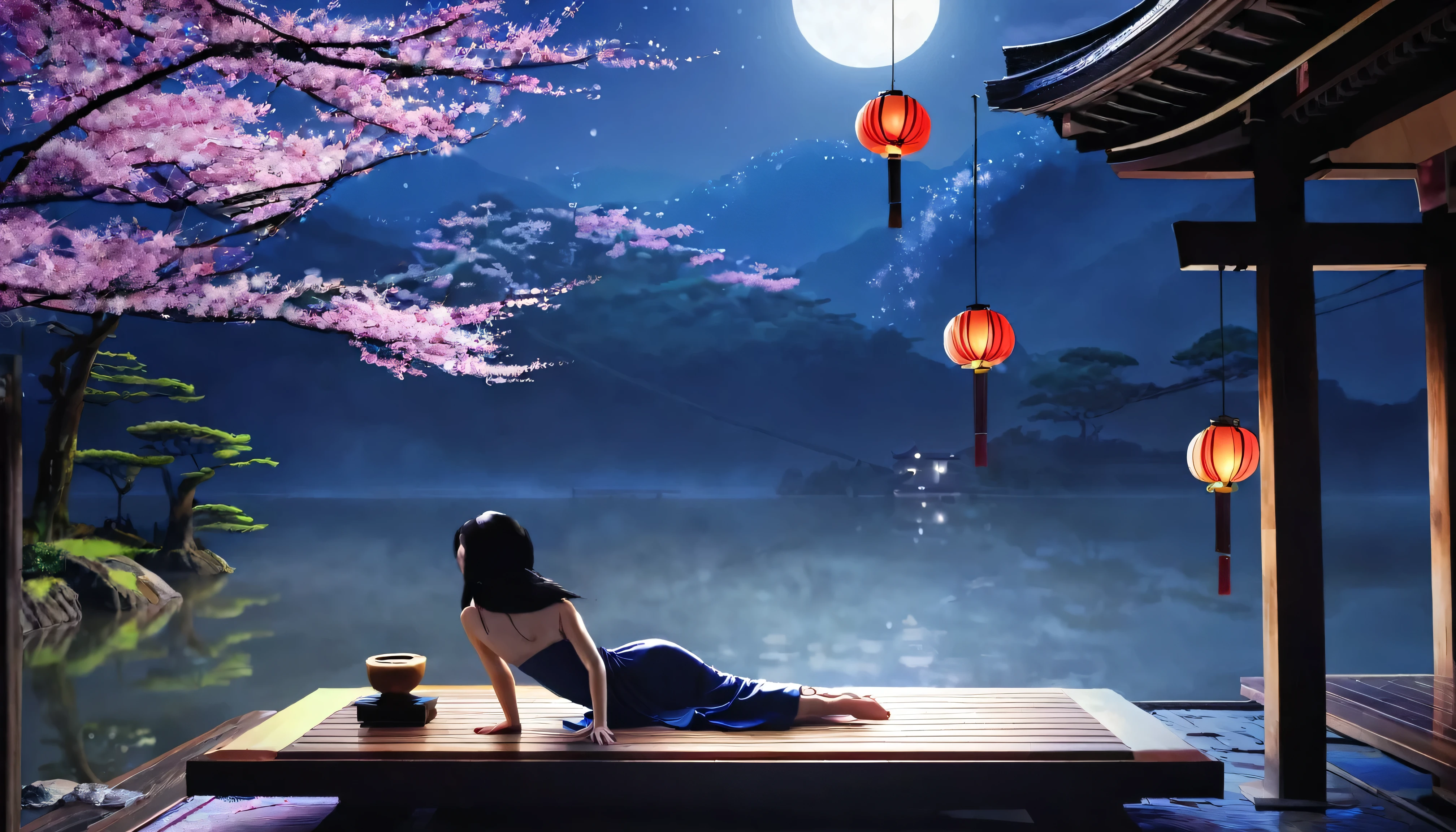 Best background images for sleep videos、Japanese women、mysterious