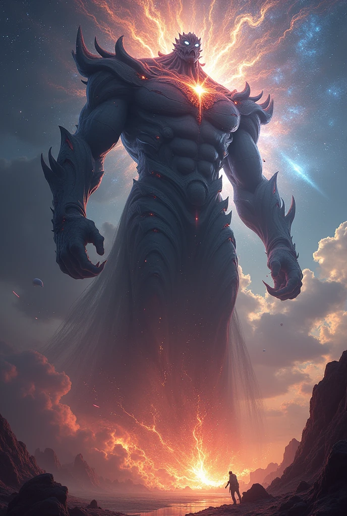 create a galactic level super villain