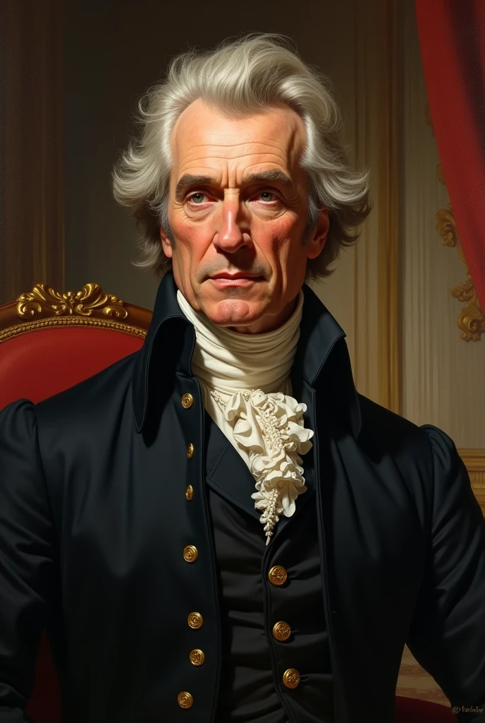 Create an image of Andrew Jackson another beautiful