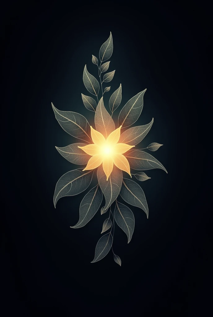Create an image for me, a logo for a women's cell at my church, the cell name is: light cell in the dark. Create something distinctive, pretty and feminine.