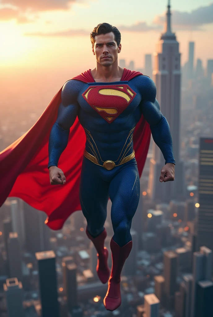 create a very powerful superhero inspired by superman



