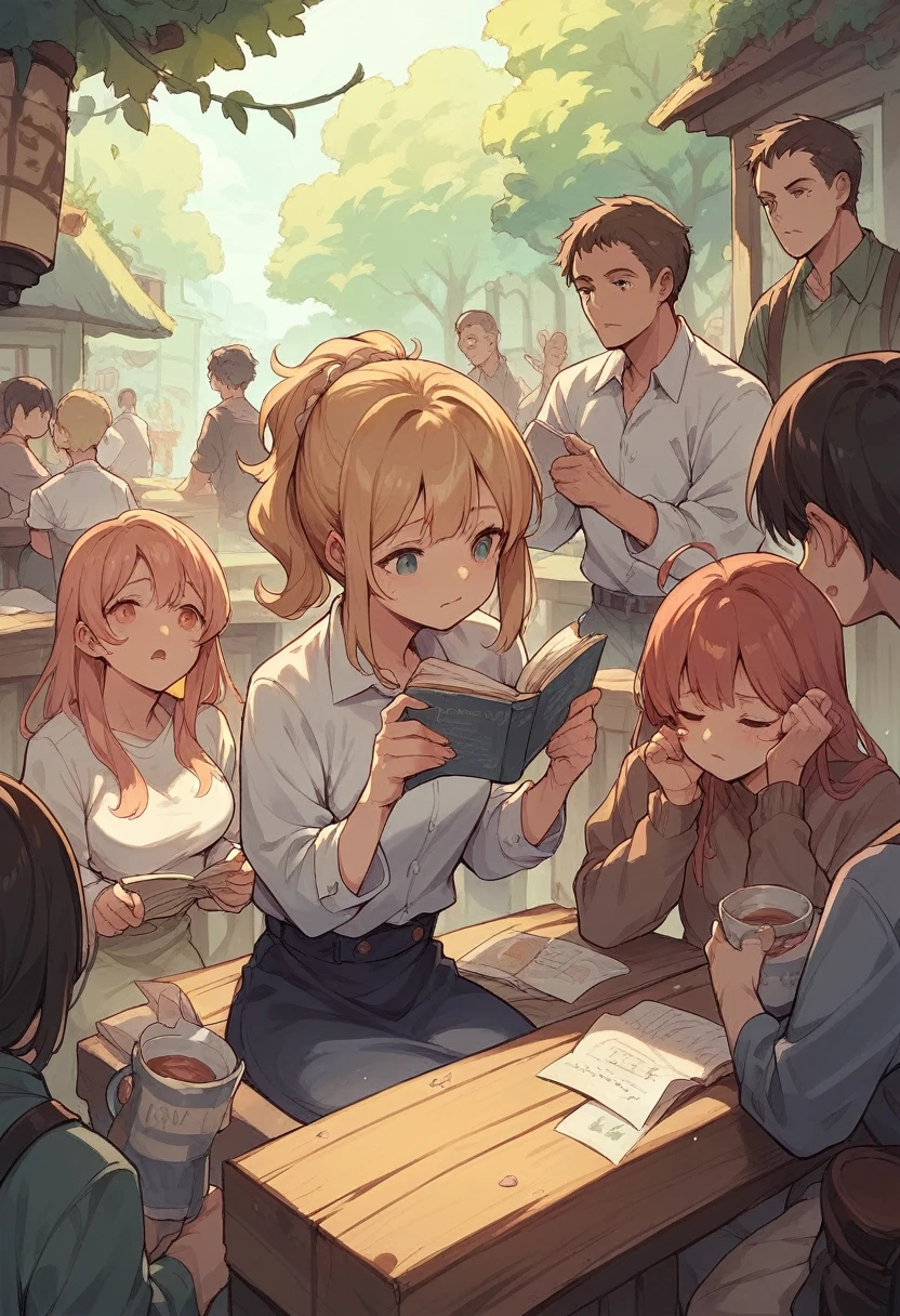 Read people's faces、I suppress my feelings